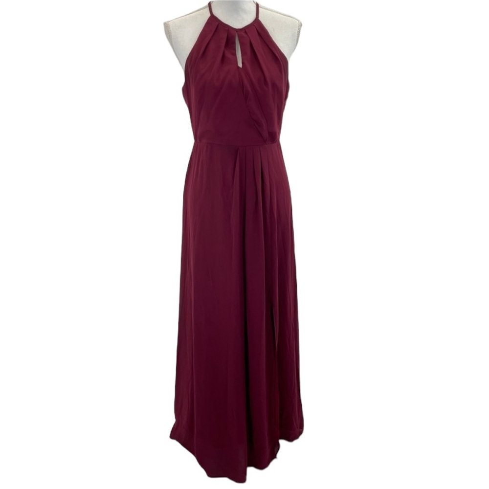 BHLDN Marco Dress Medium Wine/Burgundy - Picture 2 of 16